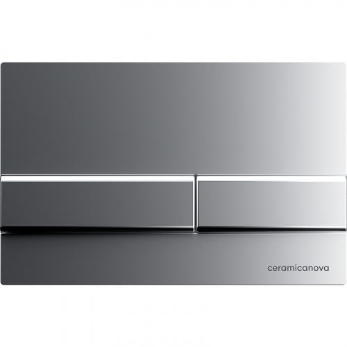 картинка Комплект унитаза с инсталляцией Ceramica Nova Play CN3001_1002M_1000 с сиденьем Микролифт и клавишей смыва Хром матовый от магазина Сантехстрой