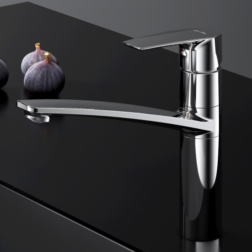 картинка F90A00000 Gem, смеситель для кухни, хром, шт. от магазина Сантехстрой