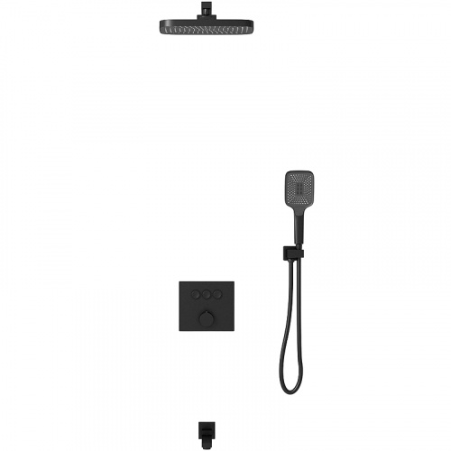 картинка Душевая система Vincea VSFW-4311MB Черная матовая от магазина Сантехстрой