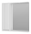 картинка Зеркальный шкаф Brevita левый (белый) 78x80 от магазина Сантехстрой