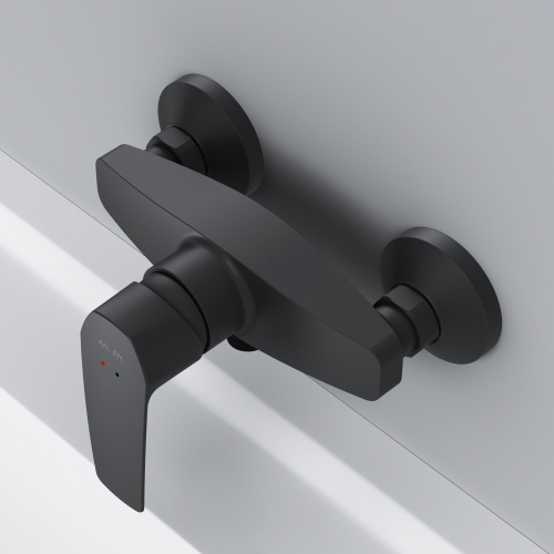 фото f90a20022 gem, смеситель для душа, черный, шт.