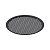 картинка Artceram FUORI SCALA Полка сетчатая, круглая, для консоли ACA054, цвет: черный матовый от магазина Сантехстрой