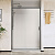 картинка Душевая дверь City VDS-5CT110CLGM, 1100, вороненая сталь , стекло прозрачное от магазина Сантехстрой