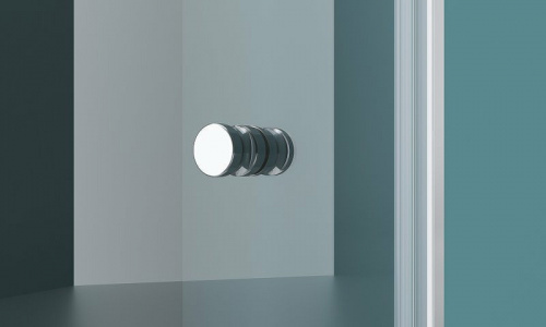 картинка Душевая дверь BelBagno Etna 90 ETNA-B-12-60/30-C-Cr профиль Хром стекло прозрачное от магазина Сантехстрой