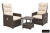 картинка B:Rattan Комплект уличной мебели MANCHESTER SET 2, цвет венге от магазина Сантехстрой