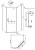 картинка Душ.ограждение 302.K33.03.9090.10.02 Pragma (90*90*195) трапеция,распашная,хром,стекло шиншилла,1ме от магазина Сантехстрой