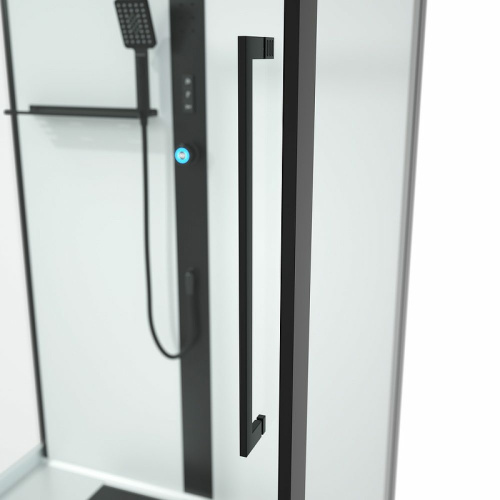 картинка Душевая кабина Black&White Galaxy G8038 110x90 8038000 с гидромассажем от магазина Сантехстрой