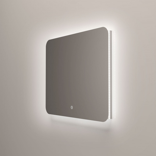 картинка Зеркало LED VLM-3BE800 800х600 c сенсорным выключателем и диммером от магазина Сантехстрой