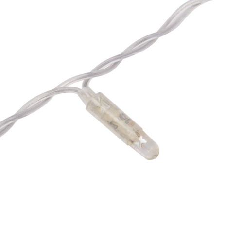 картинка Гирлянда светодиодная Занавес (Дождь),  2х3м,  600 LED БЕЛЫЙ,  прозрачный ПВХ,  IP65, постоянное свечение,  230В,  соединяется (нужен шнур питания 303-500-1) от магазина Сантехстрой