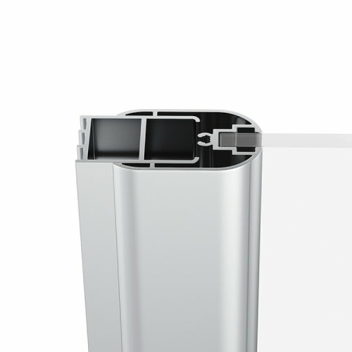 картинка Душевая дверь Ravak Chrome CRV1-100 1QVA0U01Z1 профиль Сатин стекло Transparent от магазина Сантехстрой
