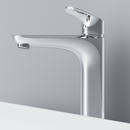 картинка F8092000 Like, смеситель д/умывальника излив 170 мм, хром, шт. от магазина Сантехстрой