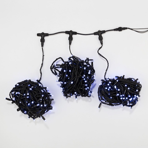 картинка Гирлянда LED ClipLight 24V,  3 нити по 20 м,  свечение с динамикой,  цвет диодов Белый от магазина Сантехстрой