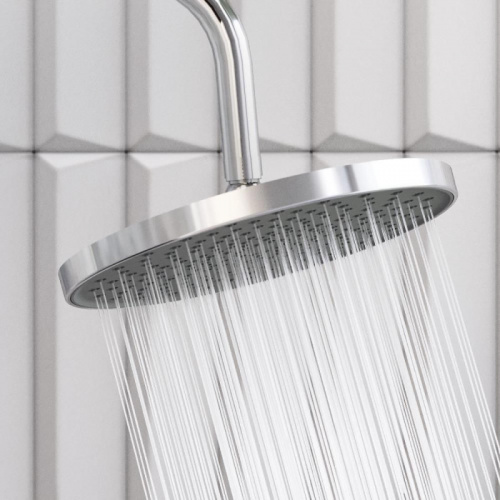 картинка 947000000 Apollo душ.система: верх.душ 235 мм, ручн.душ 3 ф-ции 125*215 мм, штанга 1050-1450 мм, хро от магазина Сантехстрой