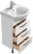 картинка Тумба с раковиной белый 50,5 см Акватон Ария 1A1402K0AA010 от магазина Сантехстрой