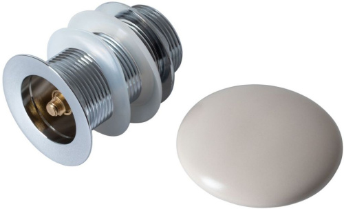 картинка 5.11001.IV FANTASY, Донный клапан, без перелива, керамика, айвори (269507) от магазина Сантехстрой