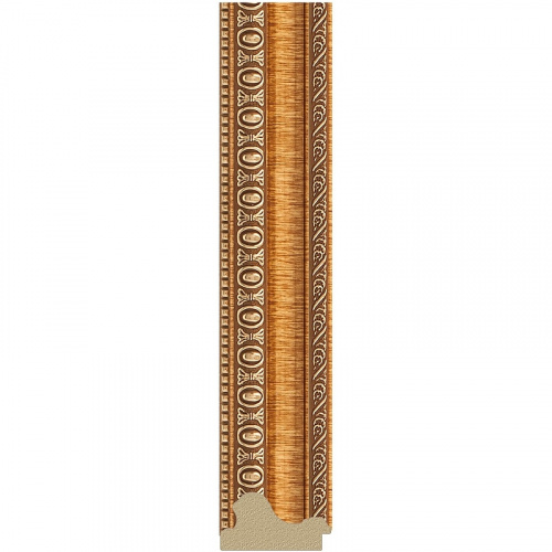 картинка Зеркало Evoform Definite 105х55 BY 3074 в багетной раме - Золотые бусы на бронзе 60 мм от магазина Сантехстрой