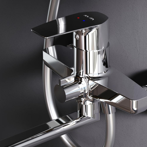 картинка F40890A94 Набор Gem: душевая система, смеситель для ванны/душа излив 320 мм, хром, шт. от магазина Сантехстрой