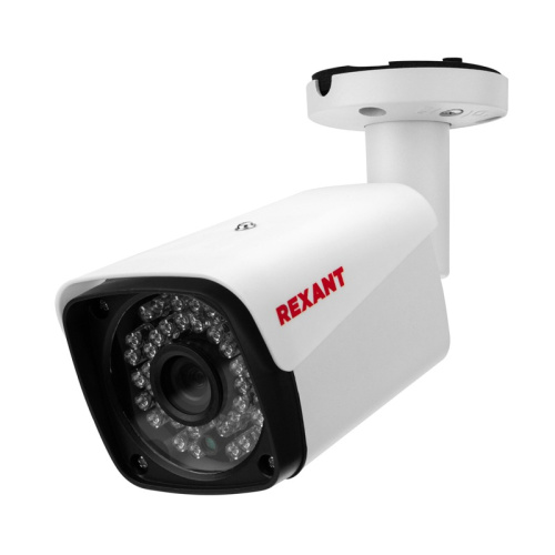 картинка Цилиндрическая уличная камера AHD 2.0Мп Full HD 1920x1080 (1080P),  объектив 3.6мм,  ИК до 30м REXANT от магазина Сантехстрой
