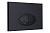 картинка Кнопка смыва Logan Oval двойная, Black Mattе (297676) от магазина Сантехстрой