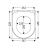 картинка Крышка-сиденье для унитаза Haro Стрим стальное двухпозиционное крепление, белое (516343) от магазина Сантехстрой