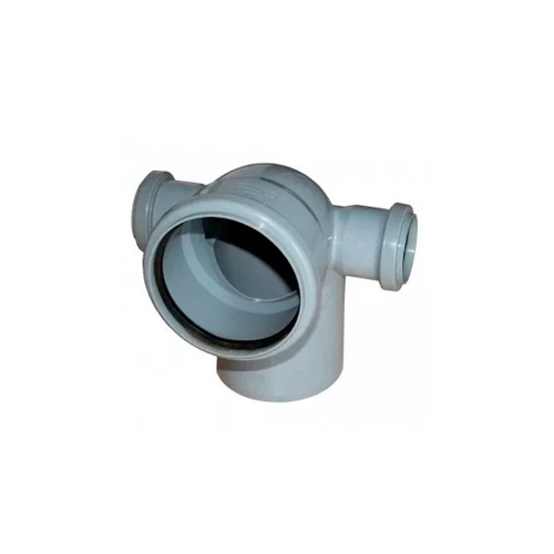 картинка Отвод комбинированный с дополнительными входами слева и справа 110*90/50/50 (не Ostendorf) от магазина Сантехстрой