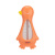 картинка Термометр водный,  оранжевый,  птичка HALSA от магазина Сантехстрой