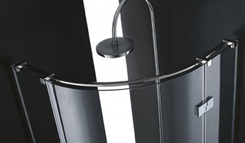 картинка Душевой уголок Cezares BERGAMO-W-RH-1-120/100-ARCO-C-Cr-R-IV IV профиль Хром стекло прозрачное от магазина Сантехстрой