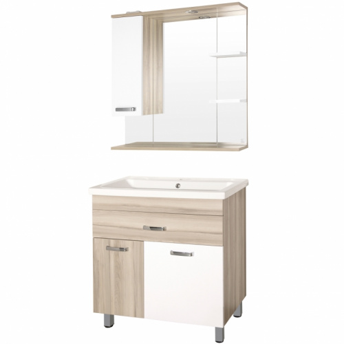 картинка Зеркальный шкаф Style Line лс-00000637 Белый от магазина Сантехстрой