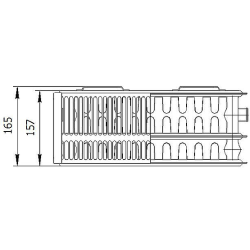 картинка Радиатор стальной панельный AXIS 33 300 x 1400 Ventil от магазина Сантехстрой