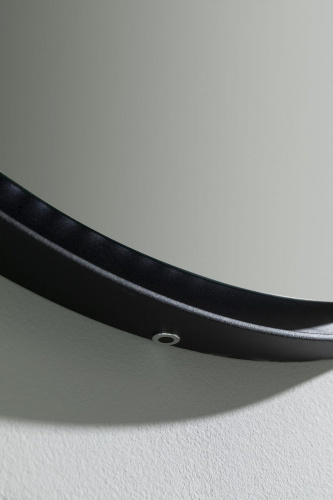 картинка Зеркало D=800 Allen Brau 1.21017.bl Черное от магазина Сантехстрой