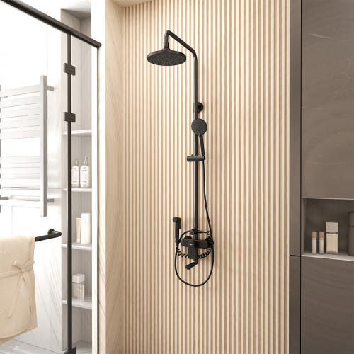 картинка Душевая система DK с гигиеническим душем  Bayern.Fürth (DA1524705B18) от магазина Сантехстрой