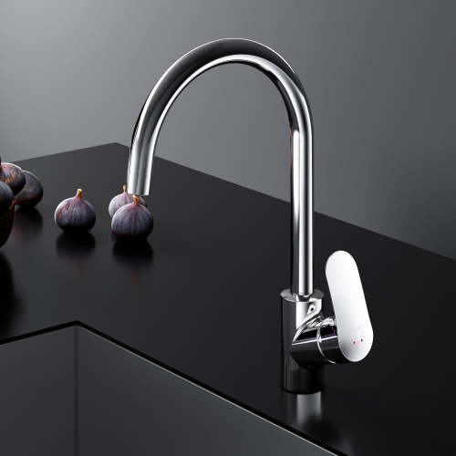 картинка F8007700 Like, смеситель для кухни с каналом для питьевой воды, хром, шт. от магазина Сантехстрой