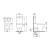 картинка Laufen Palace Бачок для унитаза моноблок, подвод воды снизу слева,цвет белый (укомплектован механизмом слива хром) от магазина Сантехстрой