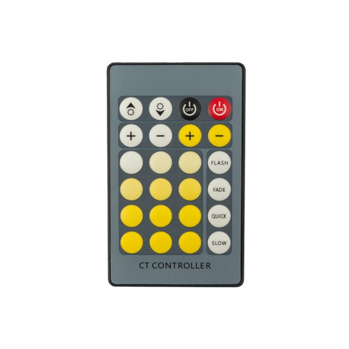 картинка LED контроллер для светодиодной ленты White Mix 12/24 В,  72/144 Вт,  24 кнопки (IR) от магазина Сантехстрой
