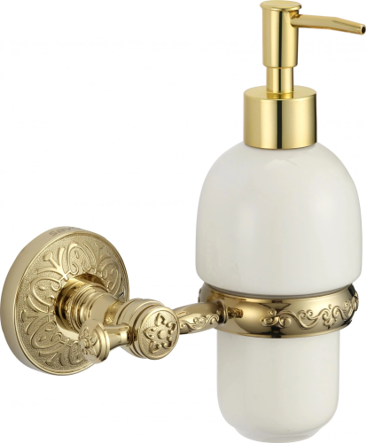картинка Дозатор для жидкого мыла с настенным держателем Savol 58b (S-005831B) от магазина Сантехстрой