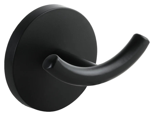 картинка Крючок двойной Bemeta Nox 102406020 черный матовый от магазина Сантехстрой
