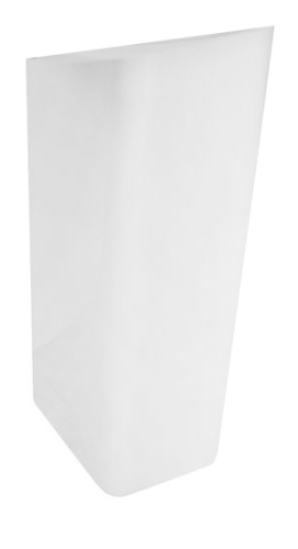 картинка Пьедестал для раковины Sanita Luxe Next Luxe белый (NXTSLPD01) от магазина Сантехстрой