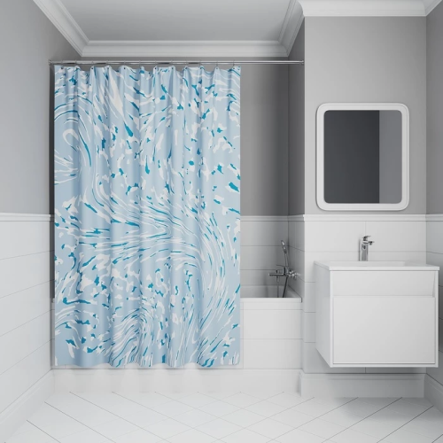 картинка Штора для ванной IDDIS Base 200x180 см, Полиэстер (BX02P18i11) от магазина Сантехстрой