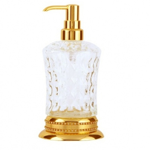картинка Дозатор для жидкого мыла Boheme Imperiale 10410 Золото от магазина Сантехстрой