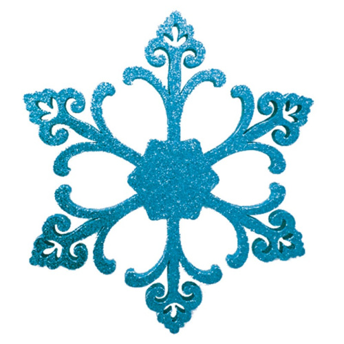 картинка Елочная фигура Снежинка Морозко,  66 см,  цвет синий от магазина Сантехстрой