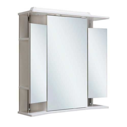 картинка Зеркальный шкаф Runo правый Валенсия 75 (00000000019) от магазина Сантехстрой