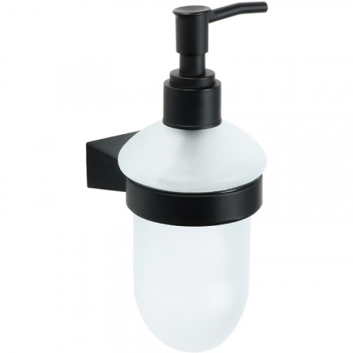 картинка Дозатор для жидкого мыла Fixsen Trend FX-97812 Черный матовый от магазина Сантехстрой