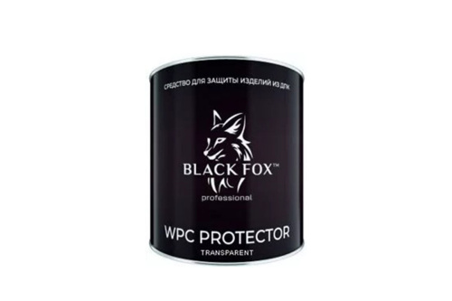 картинка ТД "Кубанские Краски" Масло Black Fox WPC Protector для террасной доски ДПК 2,5л (прозрачное) от магазина Сантехстрой
