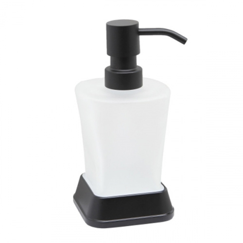 картинка Дозатор для жидкого мыла WasserKRAFT Amper Black K-5499B Черный от магазина Сантехстрой