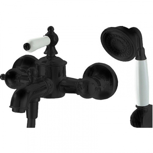 изображение смеситель для ванны bravat f675109bm-b черный