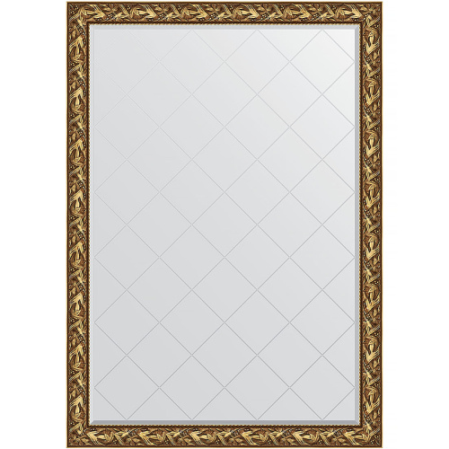 картинка Зеркало Evoform Exclusive-G 188х134 BY 4500 с гравировкой в багетной раме - Византия золото 99 мм от магазина Сантехстрой