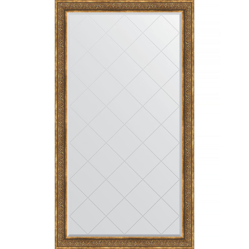 картинка Зеркало Evoform Exclusive-G Floor 204х114 BY 6371 с гравировкой в багетной раме - Вензель бронзовый 101 мм от магазина Сантехстрой