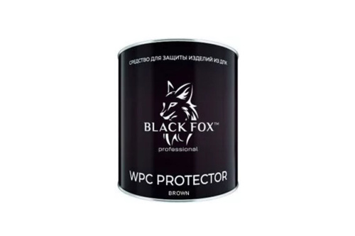 картинка ТД "Кубанские Краски" Масло Black Fox WPC Protector для террасной доски ДПК 2,5л (коричневое) от магазина Сантехстрой