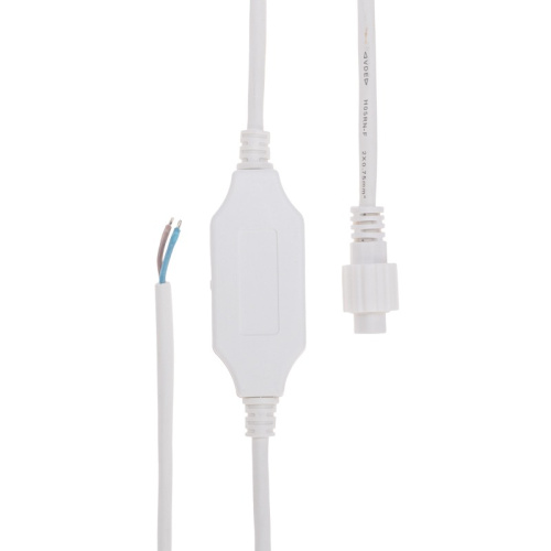 картинка Шнур питания для уличных гирлянд (без вилки) 3А,  цвет провода белый,  IP65 от магазина Сантехстрой