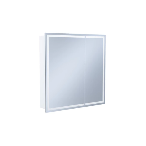 картинка Шкаф-зеркало с подсветкой, 80 см, Zodiac, IDDIS, (ZOD8000i99) от магазина Сантехстрой